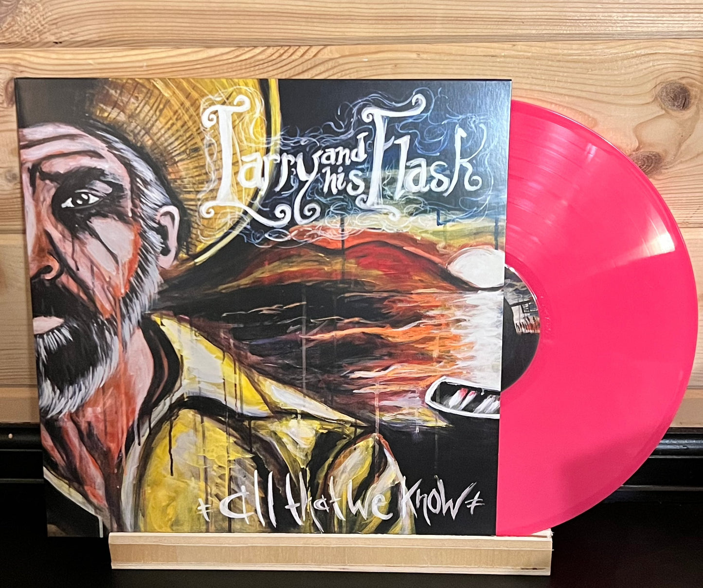 Larry And His Flask - All That We Know - Pink vinyl